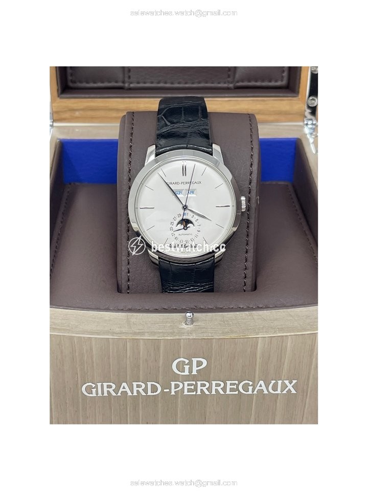 IMG_9086 Girard Perregaux 1966 Mens watch Unisex Automatic Platinum 49535-71-152-BK6A 3