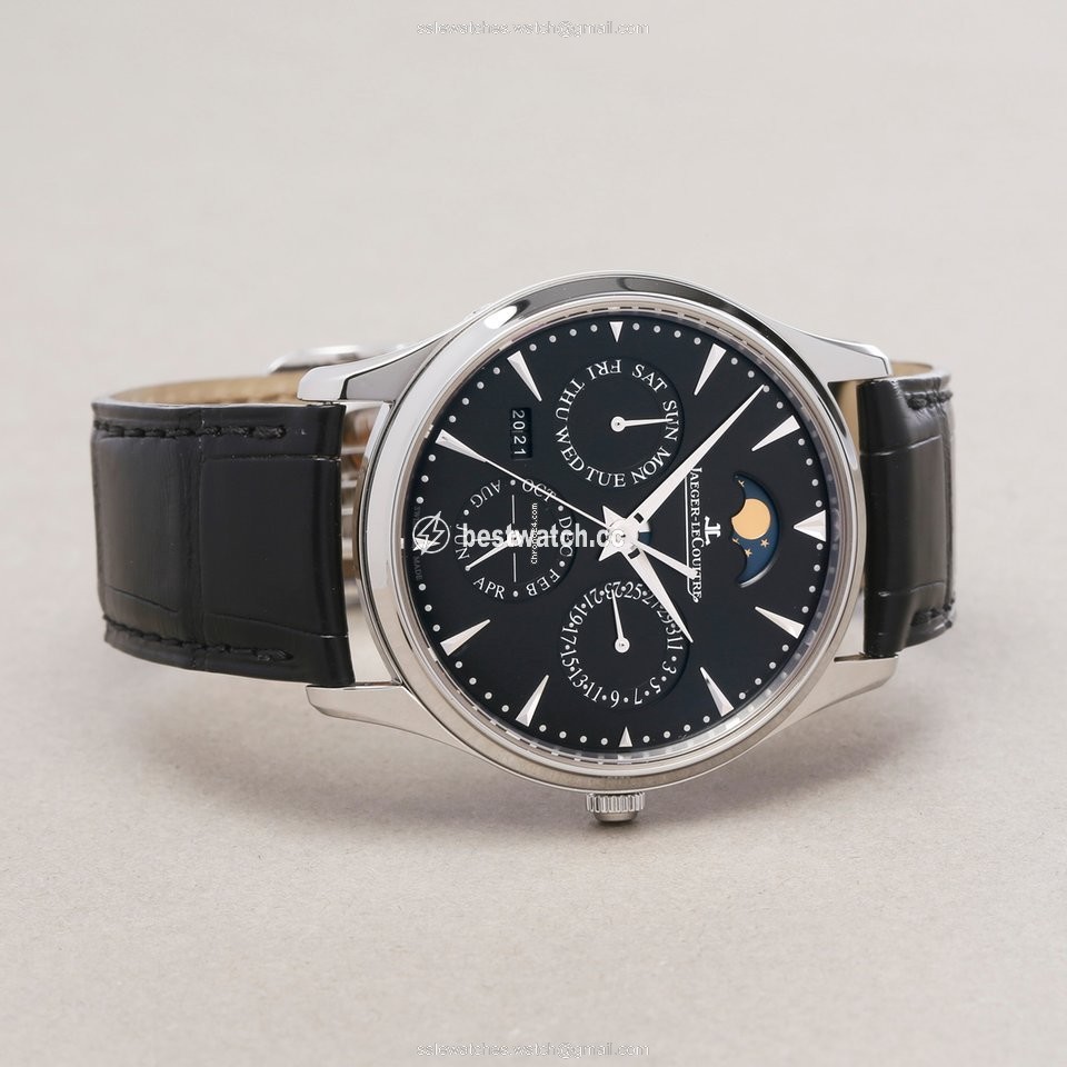 IMG_9086 Jaeger-LeCoultre Master Ultra Thin Perpetual Mens watch Unisex Automatic Steel 130.84.70 3