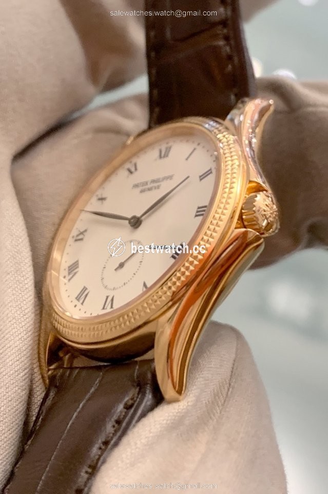 IMG_9086 Patek Philippe Calatrava Mens watch Unisex Manual winding Rose gold 5115R 3