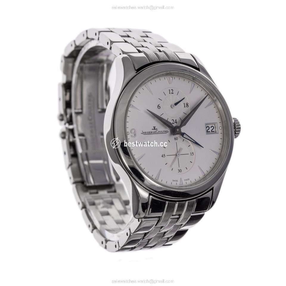 IMG_9086 Jaeger-LeCoultre Master Hometime Mens watch Unisex Automatic Steel 174.8.05.S - Q1628130 3