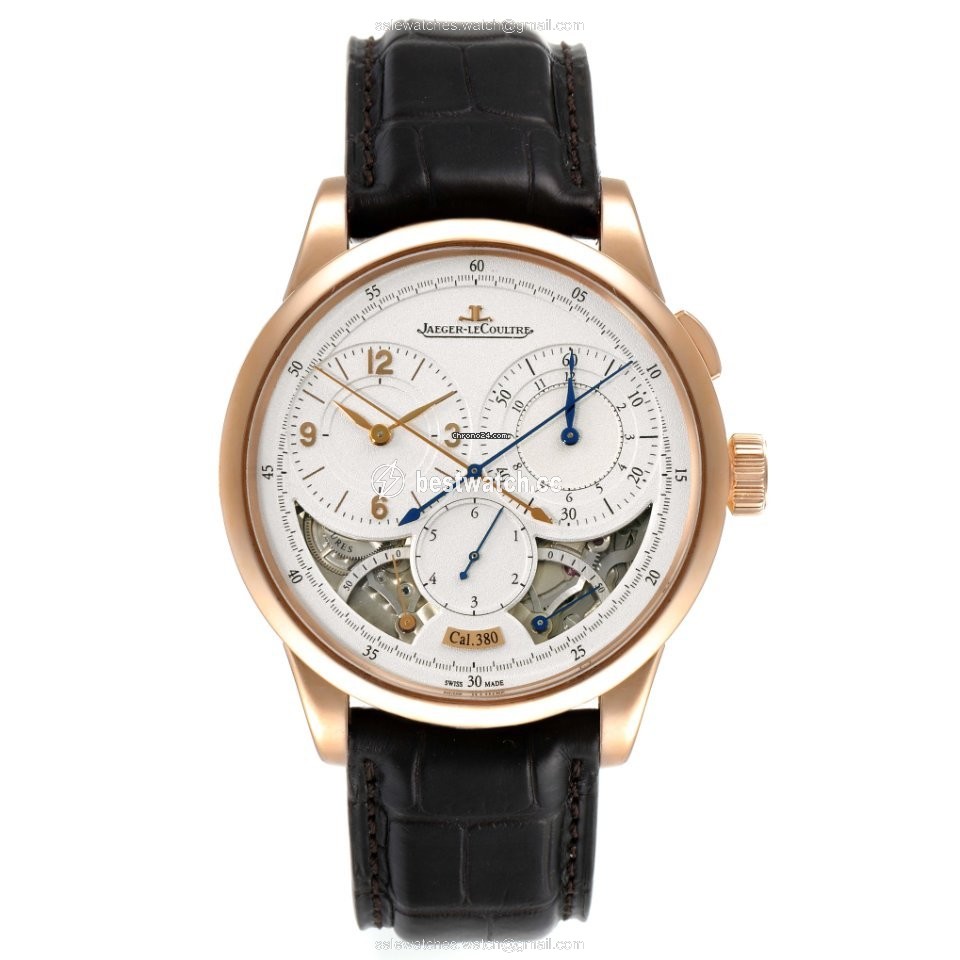 IMG_9086 Jaeger-LeCoultre Duometre Mens watch Unisex Manual winding Rose gold Q6012521 3