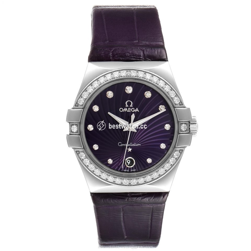 IMG_9086 Omega Constellation Quartz Womens watch Quartz Steel 123.18.35.60.60.001 3