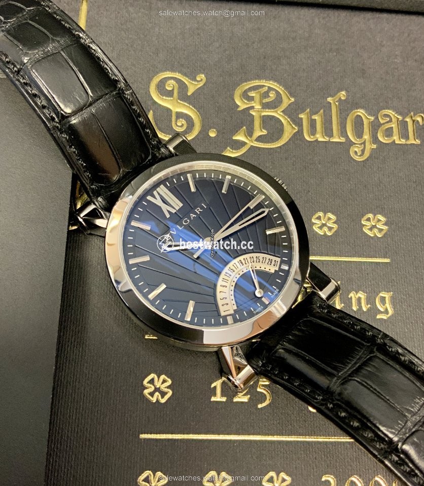 IMG_9086 Bulgari Sotirio Mens watch Unisex Automatic Steel SB42SDR 3