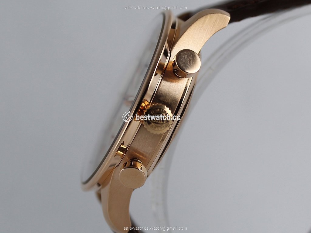 IMG_9086 IWC Portuguese Chronograph Mens watch Unisex Automatic Rose gold IW371402 3