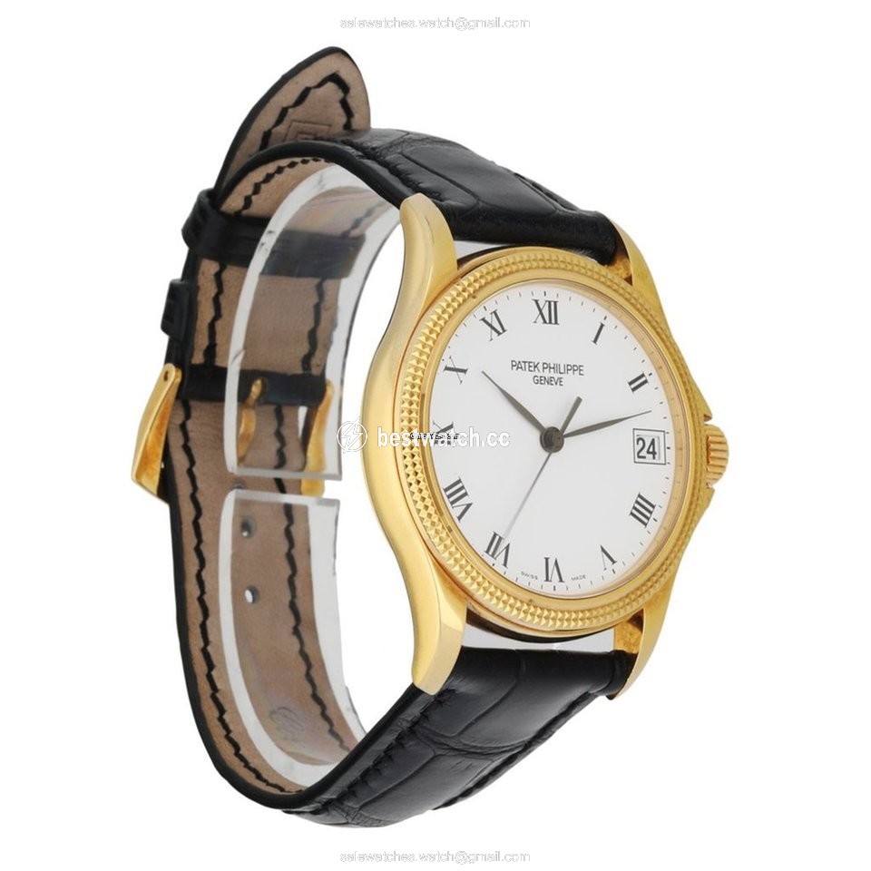 IMG_9086 Patek Philippe Calatrava Mens watch Unisex Automatic Yellow gold 5117J 3
