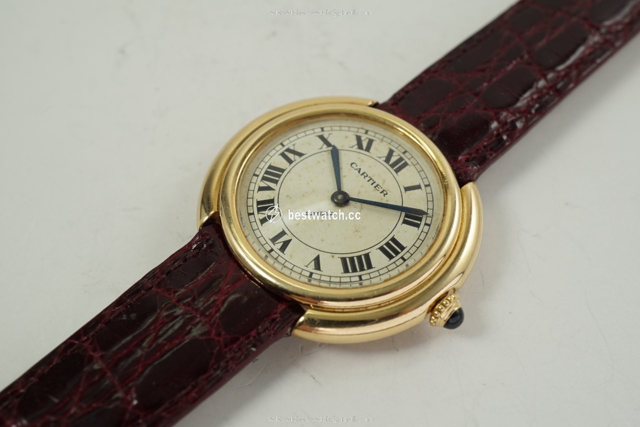 IMG_9086 Cartier Mens watch Unisex Automatic Yellow gold 881095 3