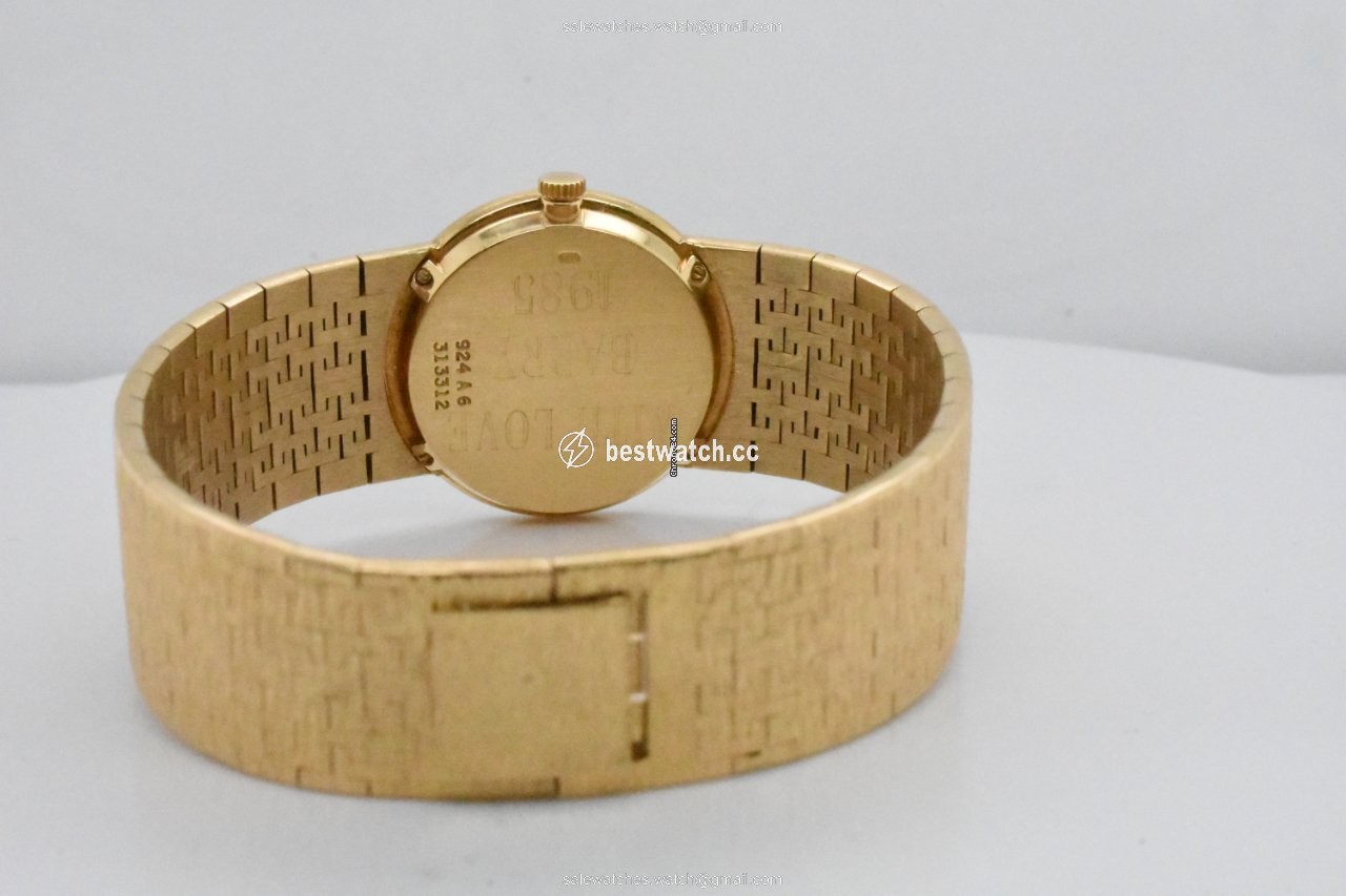 IMG_9086 Piaget Womens watch Manual winding Yellow gold 924 A6 3