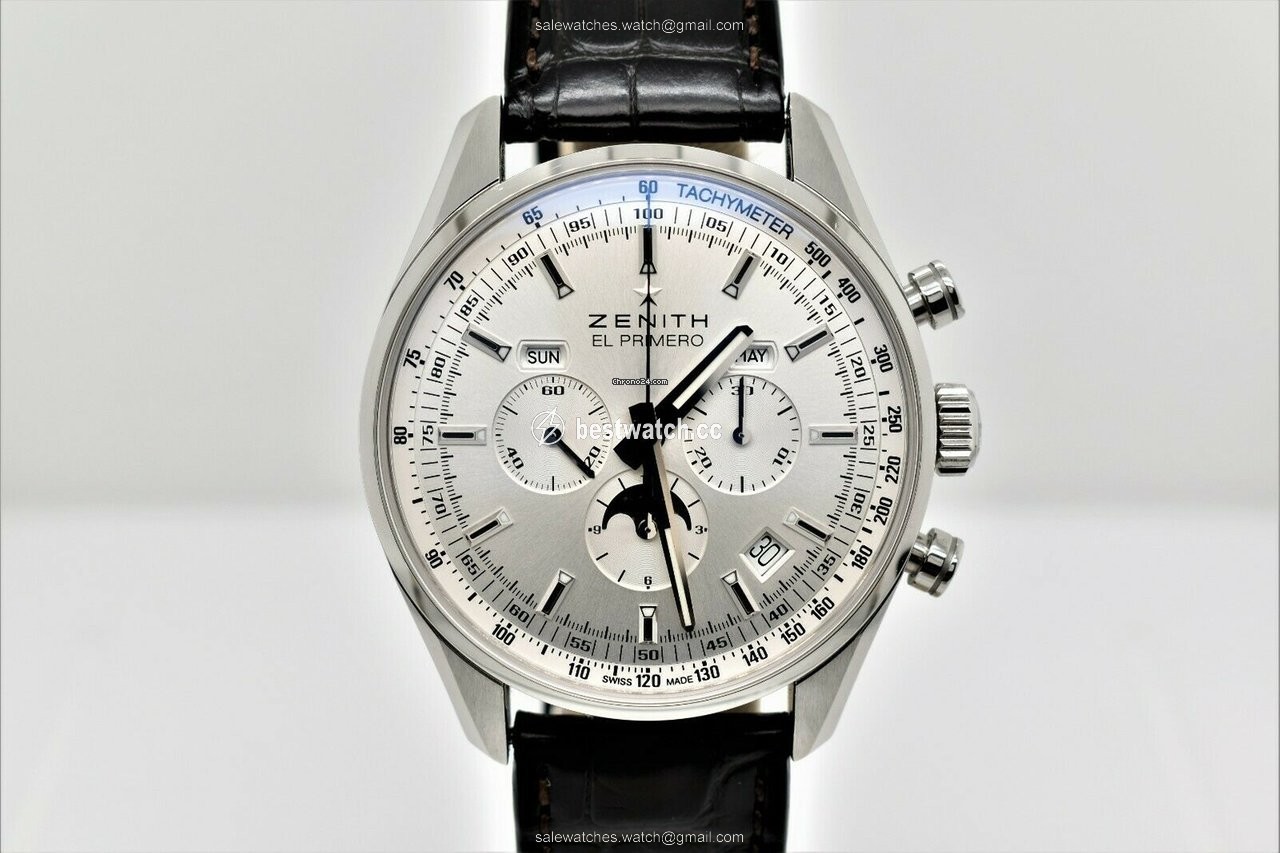 IMG_9086 Zenith El Primero 410 Mens watch Unisex Automatic Steel 03 3