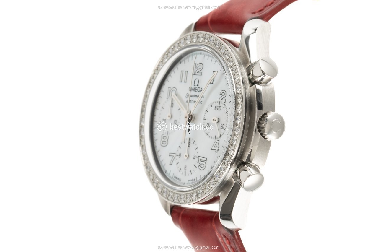 IMG_9086 Omega Speedmaster Ladies Chronograph Womens watch Automatic Steel 275.0032 3
