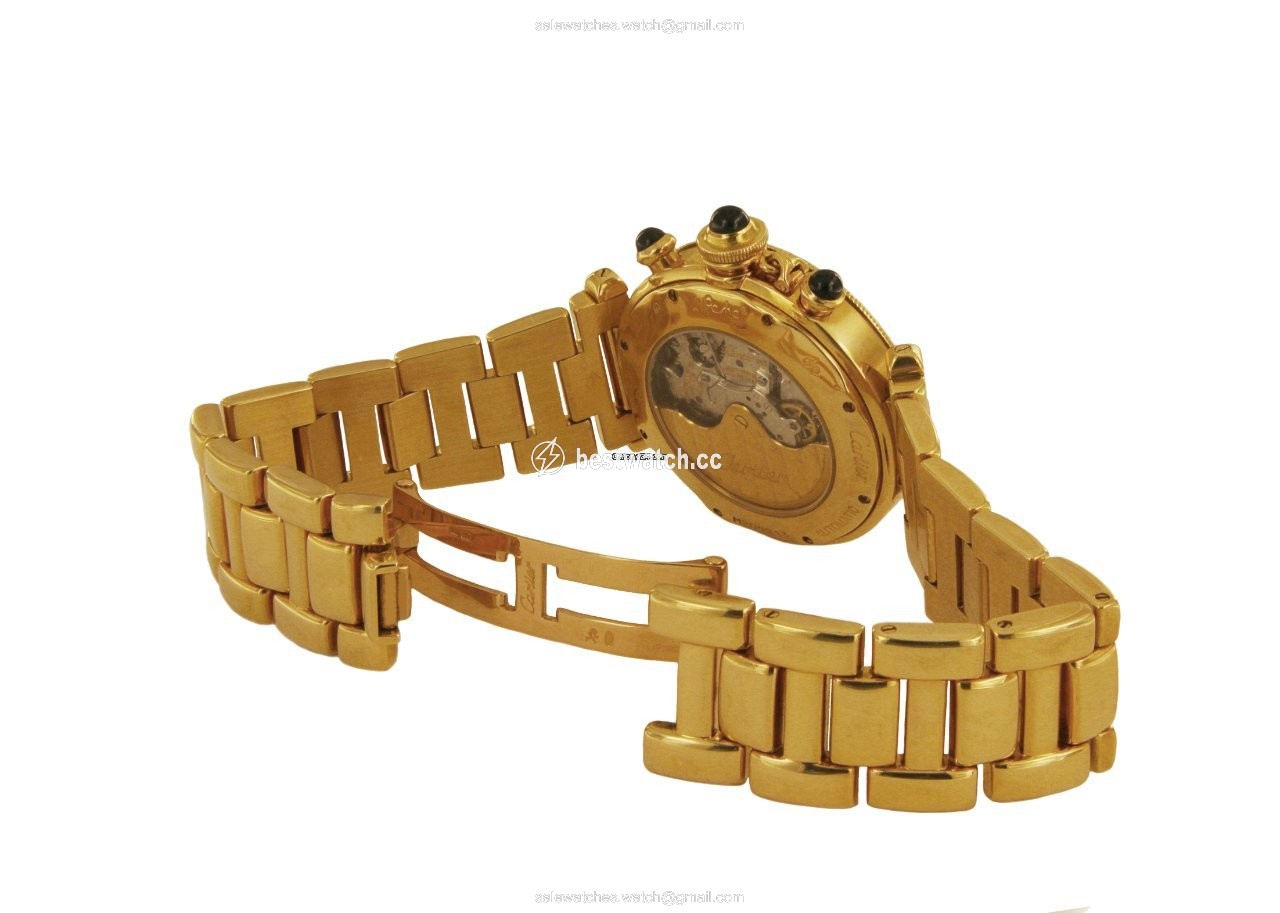 IMG_9086 Cartier Pasha Mens watch Unisex Automatic Yellow gold 2111 1 3