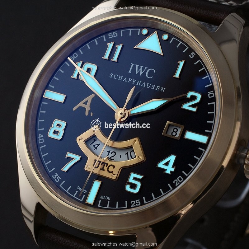 IMG_9086 IWC Pilot Mens watch Unisex Automatic Rose gold IW3261-03 3