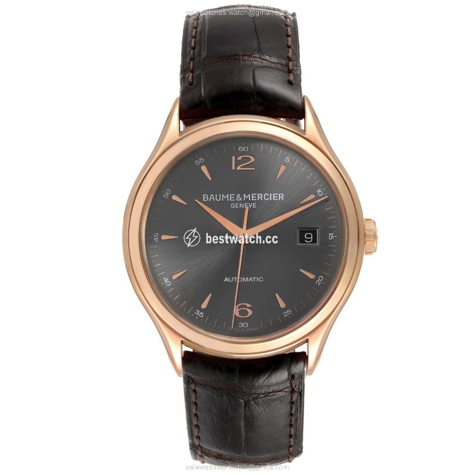 IMG_9086 Baume & Mercier Clifton Mens watch Unisex Automatic Rose gold M0A10059 3
