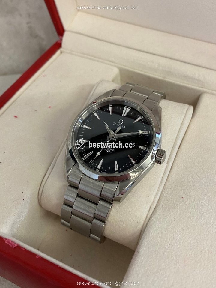 IMG_9086 Omega Seamaster Aqua Terra Mens watch Unisex Quartz Steel 2517.50.00 3