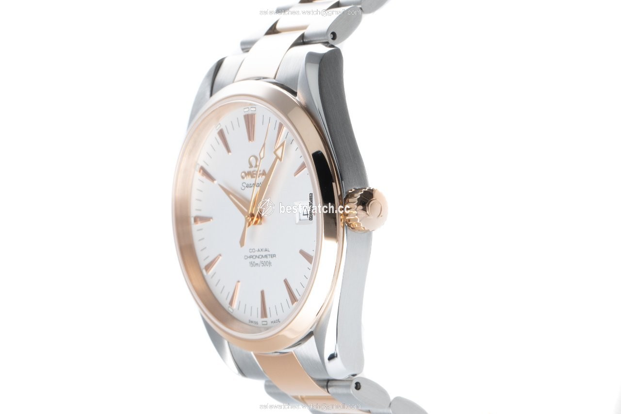 IMG_9086 Omega Seamaster Aqua Terra Mens watch Unisex Automatic Gold Steel 2303.30.00 3