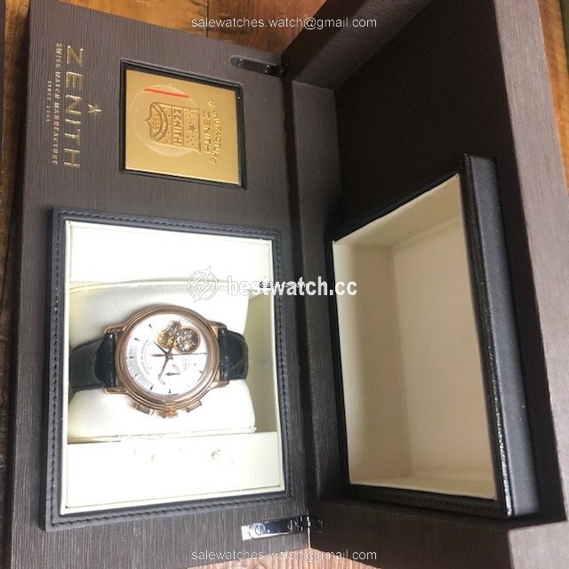IMG_9086 Zenith El Primero Chronomaster Mens watch Unisex Automatic Rose gold 180.240.4021 3