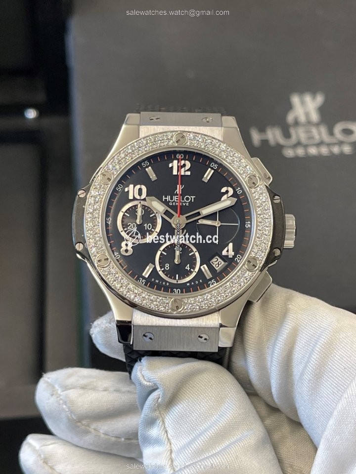 IMG_9086 Hublot Big Bang 41 mm Mens watch Unisex Automatic Steel 342.SX.130.RX.114 3