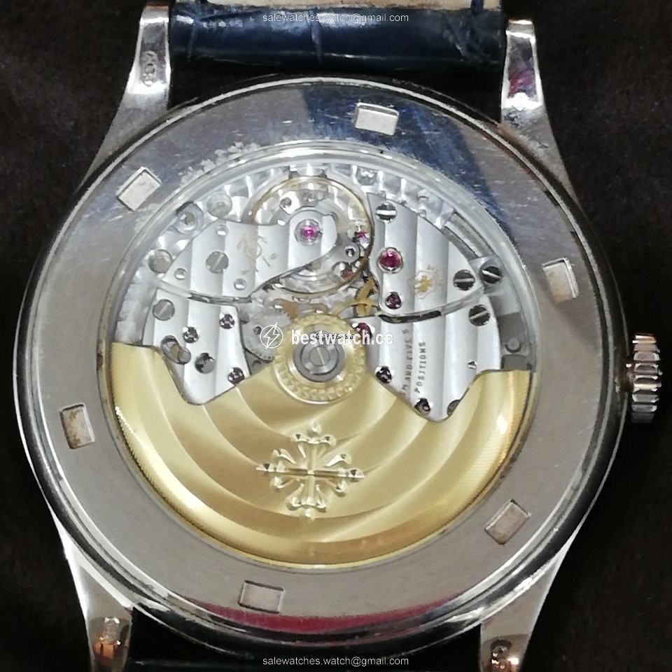 IMG_9086 Patek Philippe Calatrava Mens watch Unisex Automatic White gold 5296G-001 3