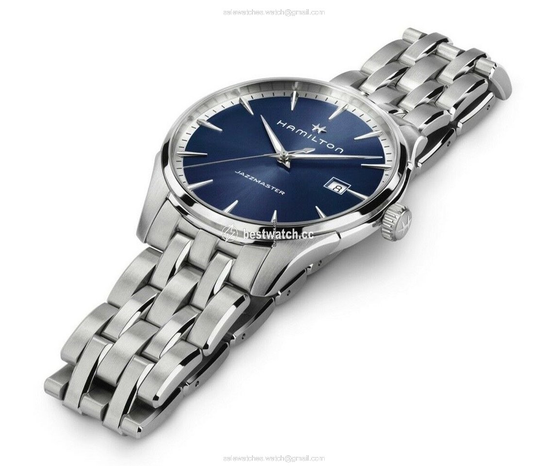 IMG_9086 Hamilton Jazzmaster Mens watch Unisex Quartz Steel H32451141 3