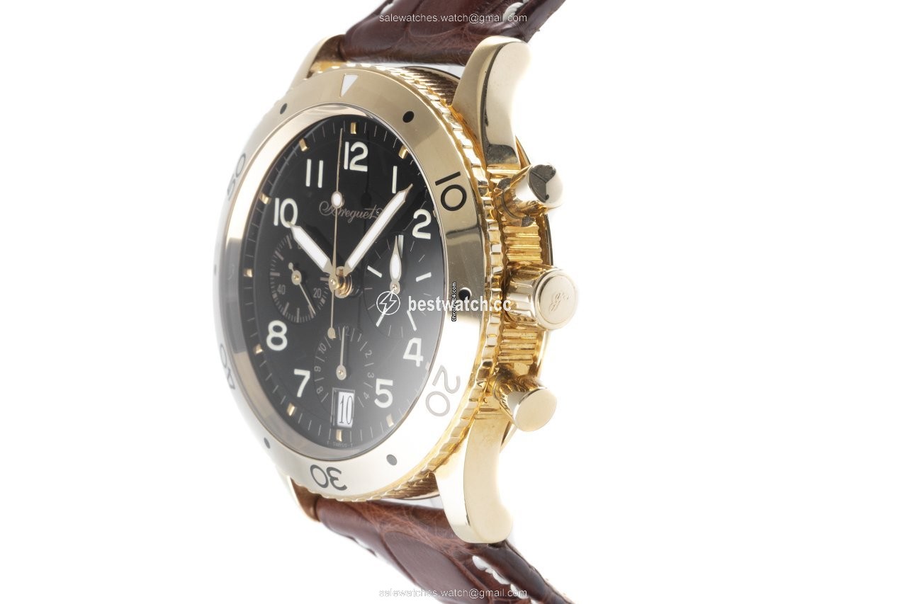 Breguet Type XX - XXI - XXII Mens watch Unisex Automatic Yellow gold 3820 3