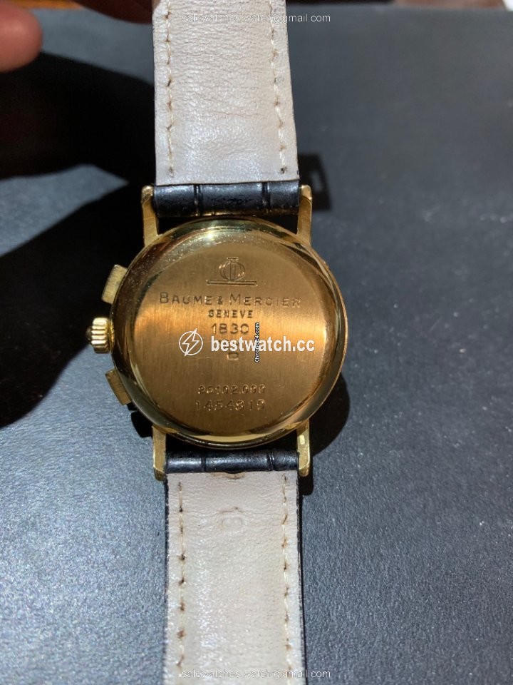 IMG_9086 Baume & Mercier Mens watch Unisex Manual winding Yellow gold 6102.099 3
