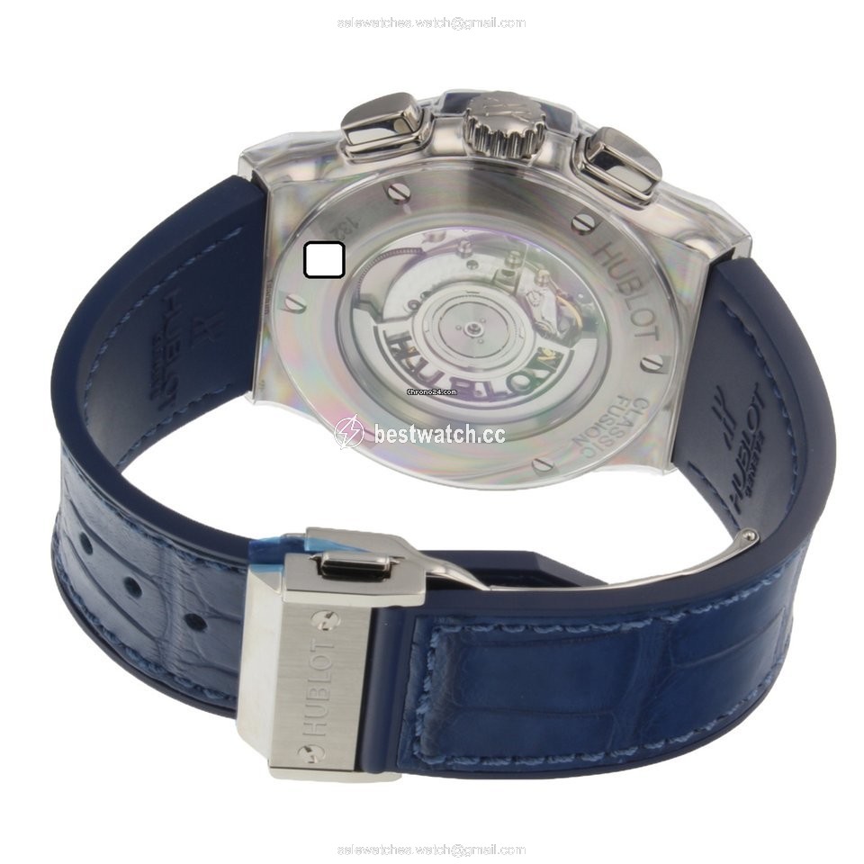 Hublot Classic Fusion Blue Mens watch Unisex Automatic Titanium 521NX7170LR 3