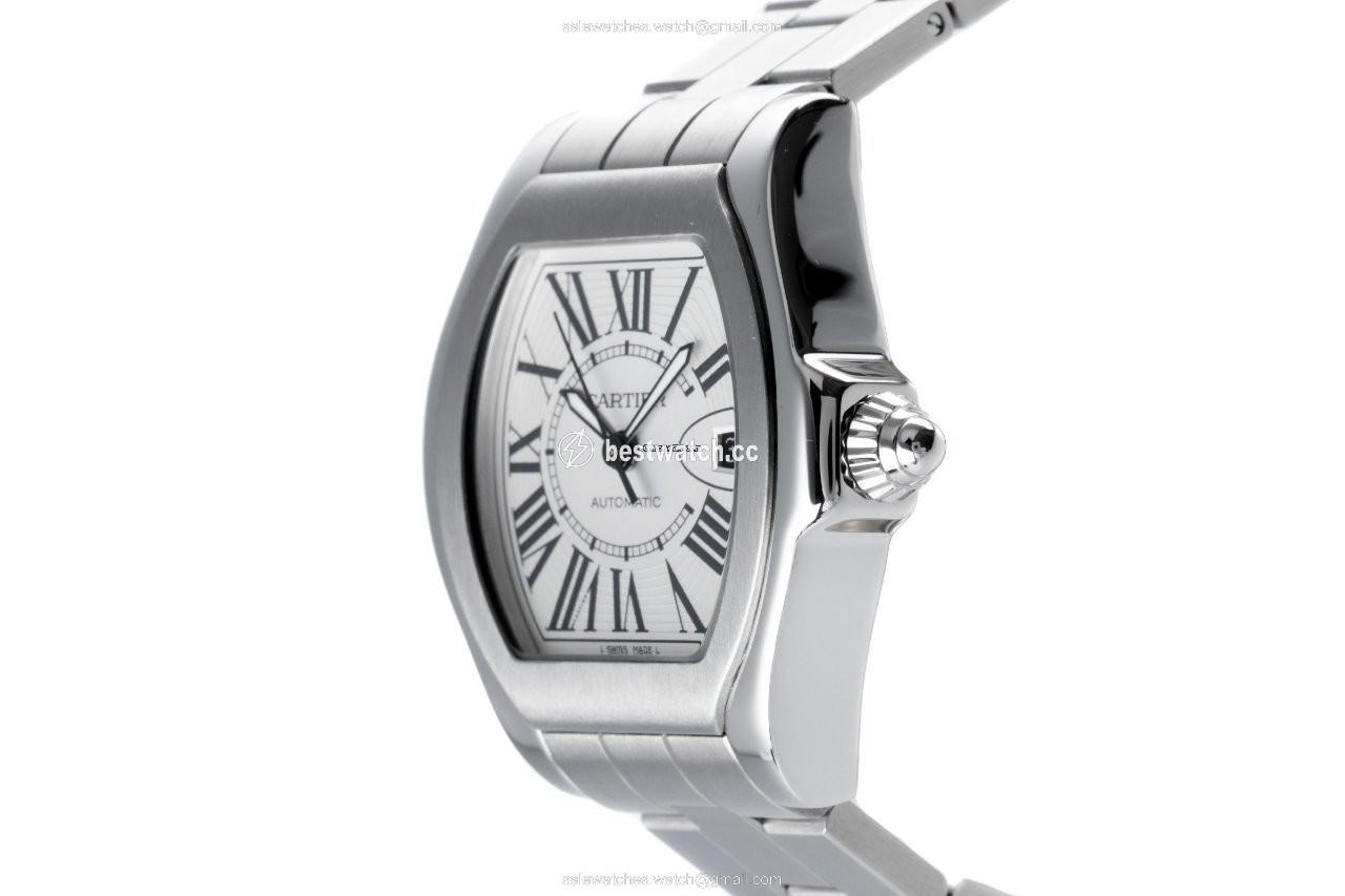 IMG_9086 Cartier Roadster Mens watch Unisex Automatic Steel 3312 3
