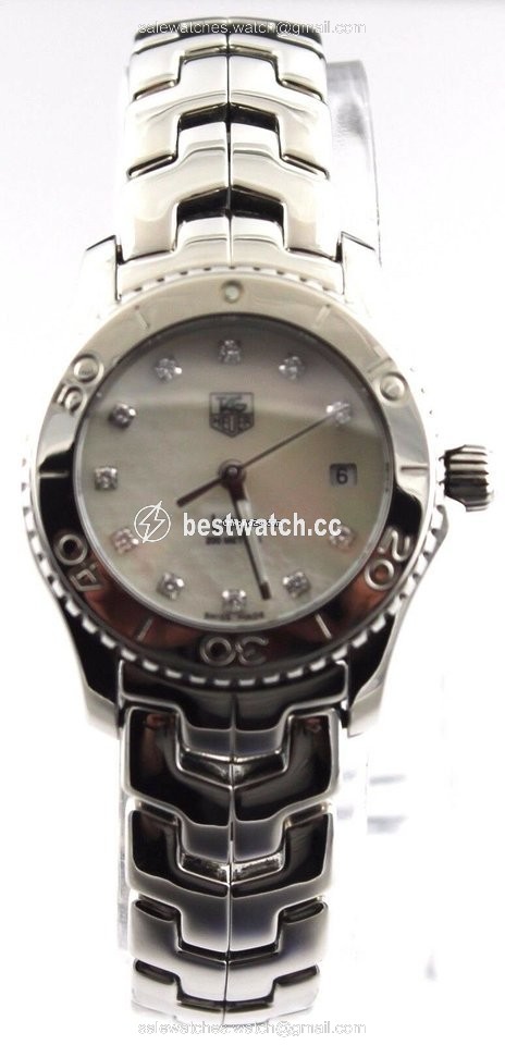 IMG_9086 TAG Heuer Link Lady Womens watch Quartz Steel WJ1319.BA0572 3