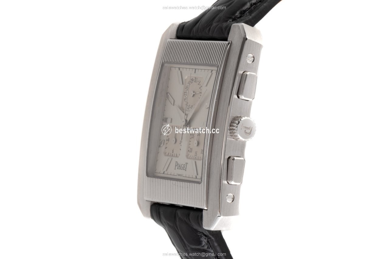 IMG_9086 Piaget Mens watch Unisex Quartz White gold 14600 3