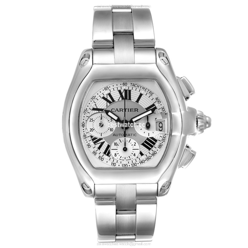 Cartier Roadster Mens watch Unisex Automatic Steel W62006X6 3
