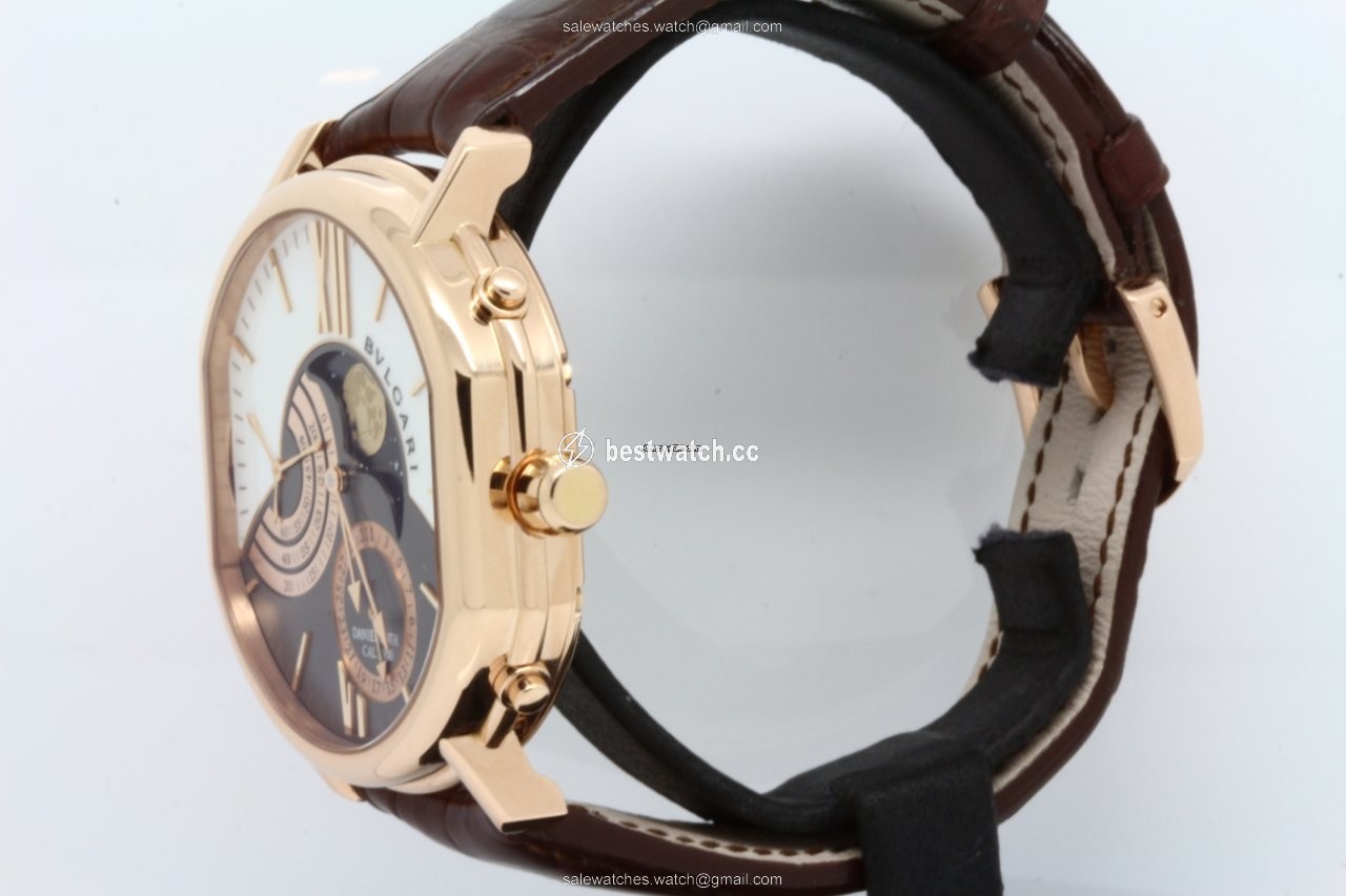 IMG_9086 Bulgari Daniel Roth Mens watch Unisex Manual winding Rose gold BRRP46C14GLDMP 3