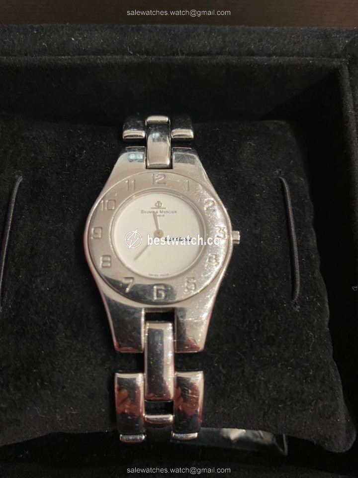 IMG_9086 Baume & Mercier Linea Womens watch Quartz Steel M0A10138 3