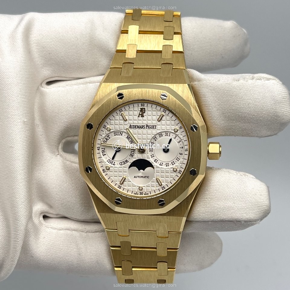 IMG_9086 Audemars Piguet Royal Oak Day-Date Mens watch Unisex Automatic Yellow gold 25594BA.OO.0789BA.05 3