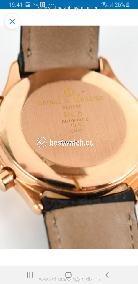 IMG_9086 Baume & Mercier Mens watch Unisex Automatic Rose gold MV045149 3