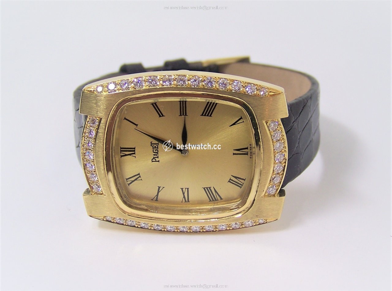 IMG_9086 Piaget Mens watch Unisex Manual winding Yellow gold 9741 3