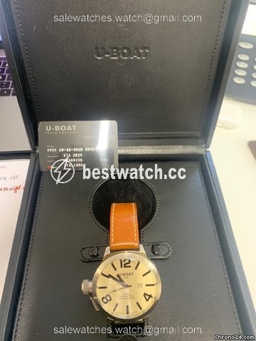 IMG_9086 U-Boat Classico Mens watch Unisex Automatic Silver 4553 AB-AS-A925 3