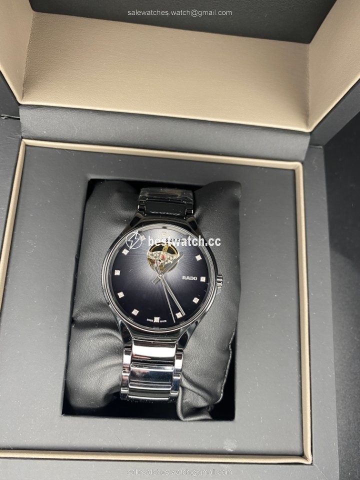 IMG_9086 Rado True Mens watch Unisex Automatic Ceramic R27107732 3