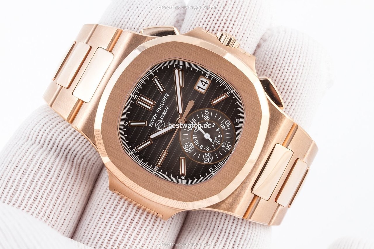 IMG_9086 Patek Philippe Nautilus Mens watch Unisex Automatic Rose gold 5980 1R-001 3