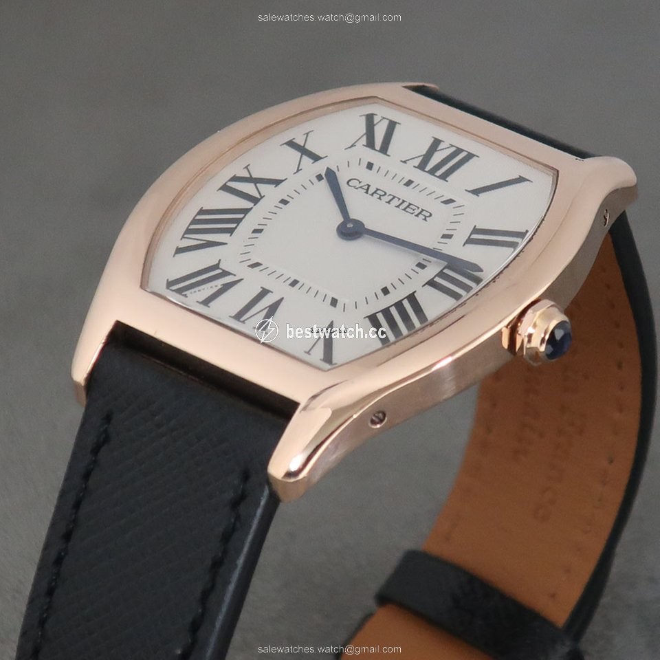 Cartier Tortue Mens watch Unisex Manual winding Rose gold WGTO0002 3