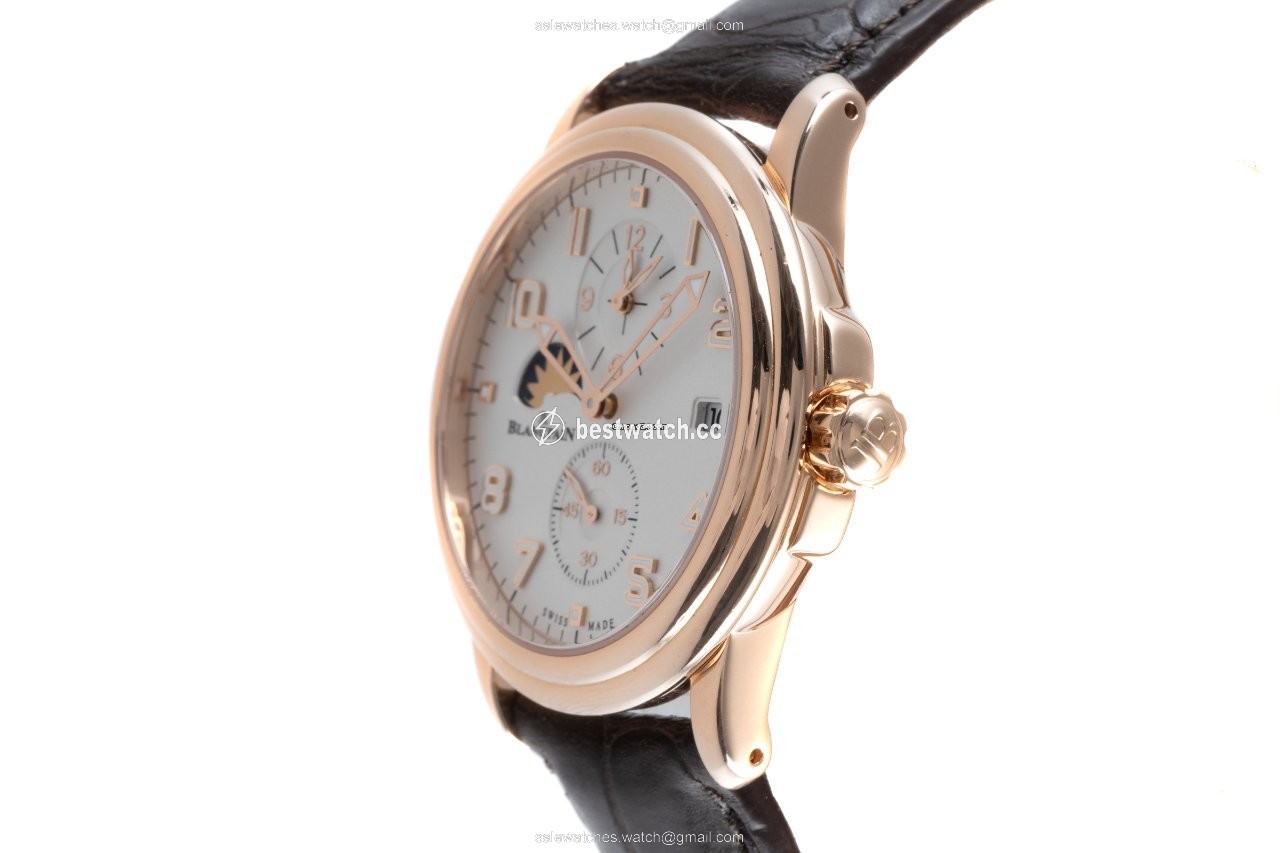 Blancpain Leman Mens watch Unisex Automatic Red gold 2860.3642.53B 3