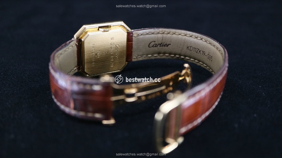 IMG_9086 Cartier Mens watch Unisex Manual winding Yellow gold 780992616 3
