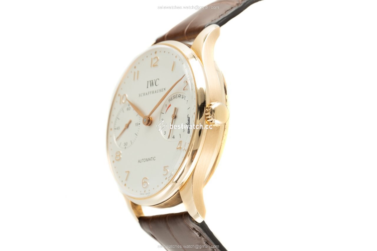 IMG_9086 IWC Portuguese Automatic Mens watch Unisex Automatic Yellow gold 5000 3