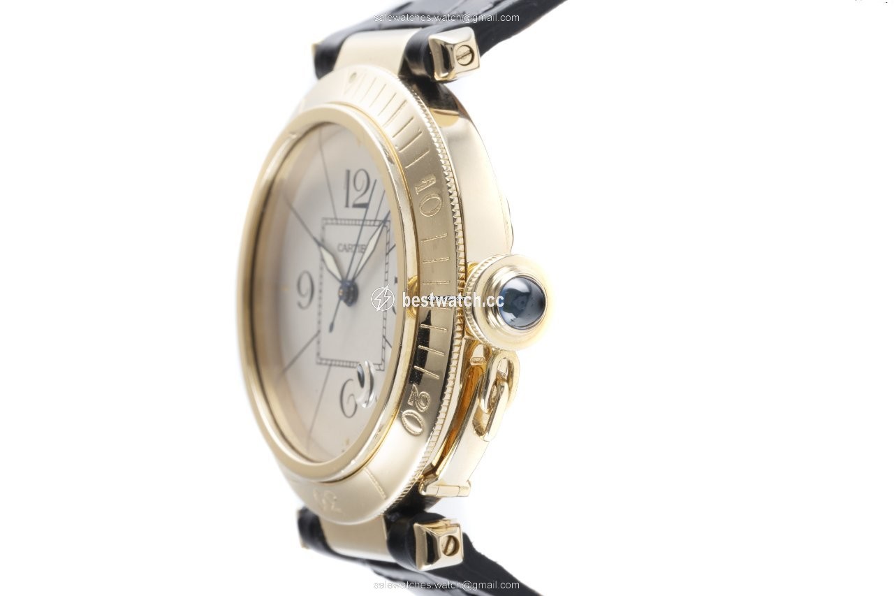 IMG_9086 Cartier Pasha Mens watch Unisex Automatic Yellow gold 820903 3