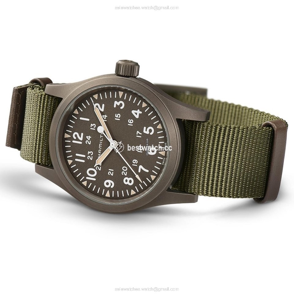 IMG_9086 Hamilton Khaki Field Mens watch Unisex Manual winding Steel H69449961 3