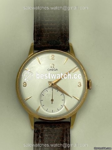 IMG_9086 Omega Mens watch Unisex Manual winding Gold Steel Classic Dress 3