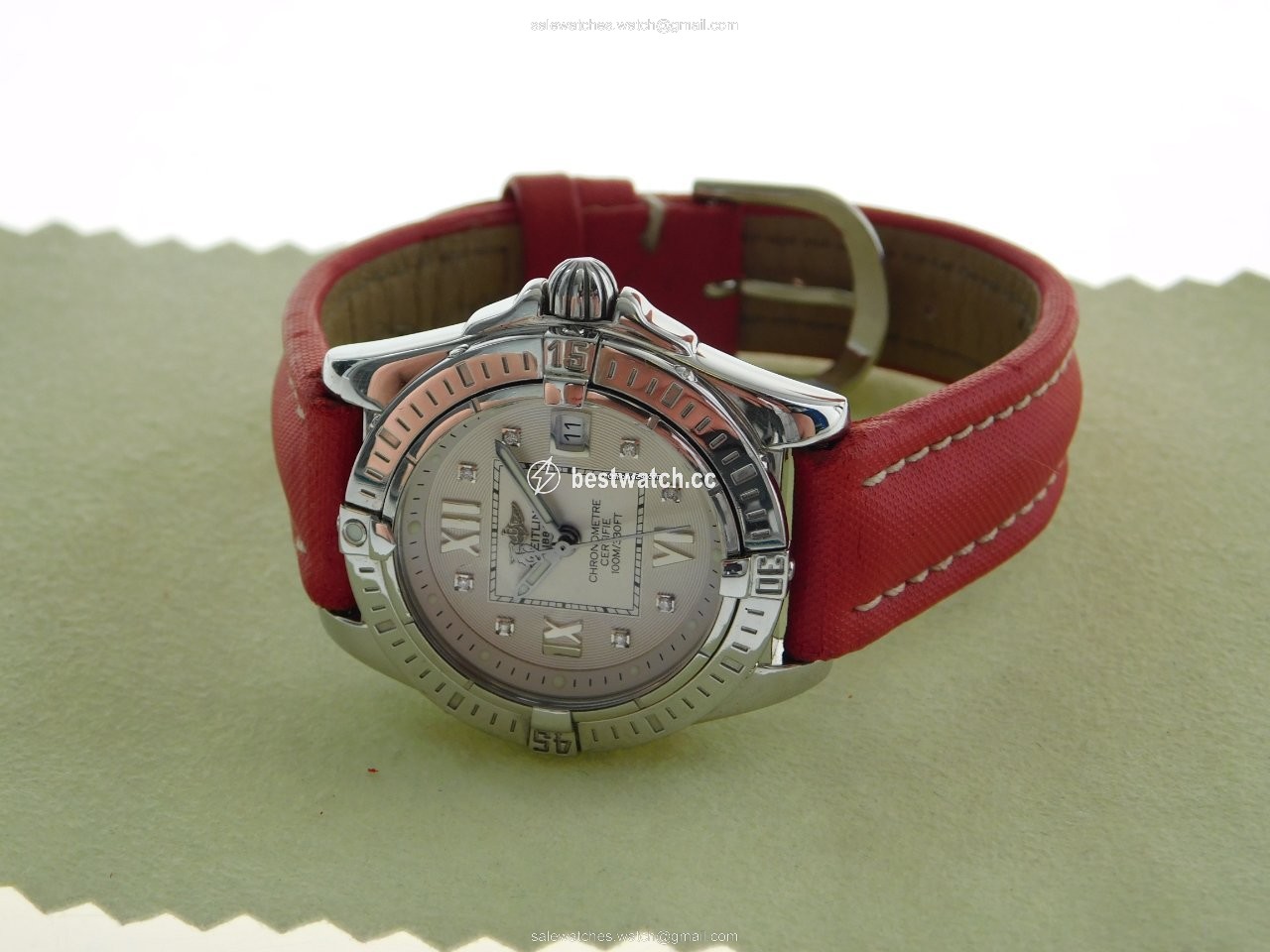 IMG_9086 Breitling Galactic 32 Womens watch Quartz Steel A 71356 3