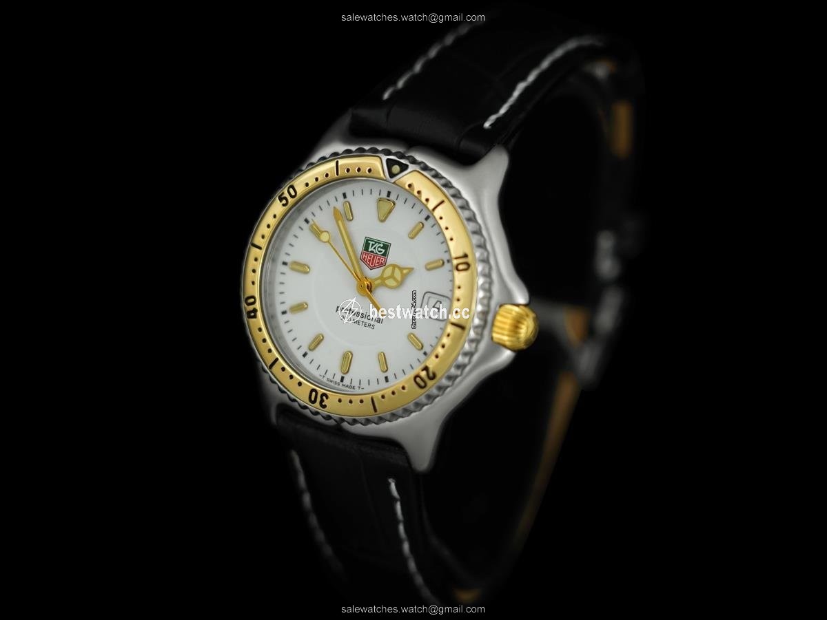 IMG_9086 TAG Heuer Mens watch Unisex Quartz Gold Steel 8182 3