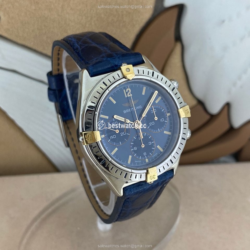 IMG_9086 Breitling Callisto Manual winding Gold Steel 80520 D 3
