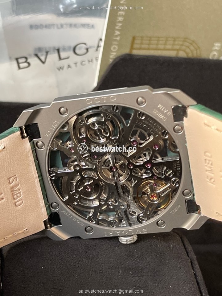 IMG_9086 Bulgari Octo Mens watch Unisex Manual winding Titanium 103001 3