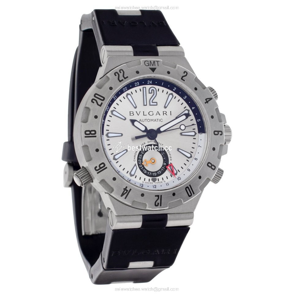 IMG_9086 Bulgari Diagono Mens watch Unisex Automatic Steel GMT40 S 3