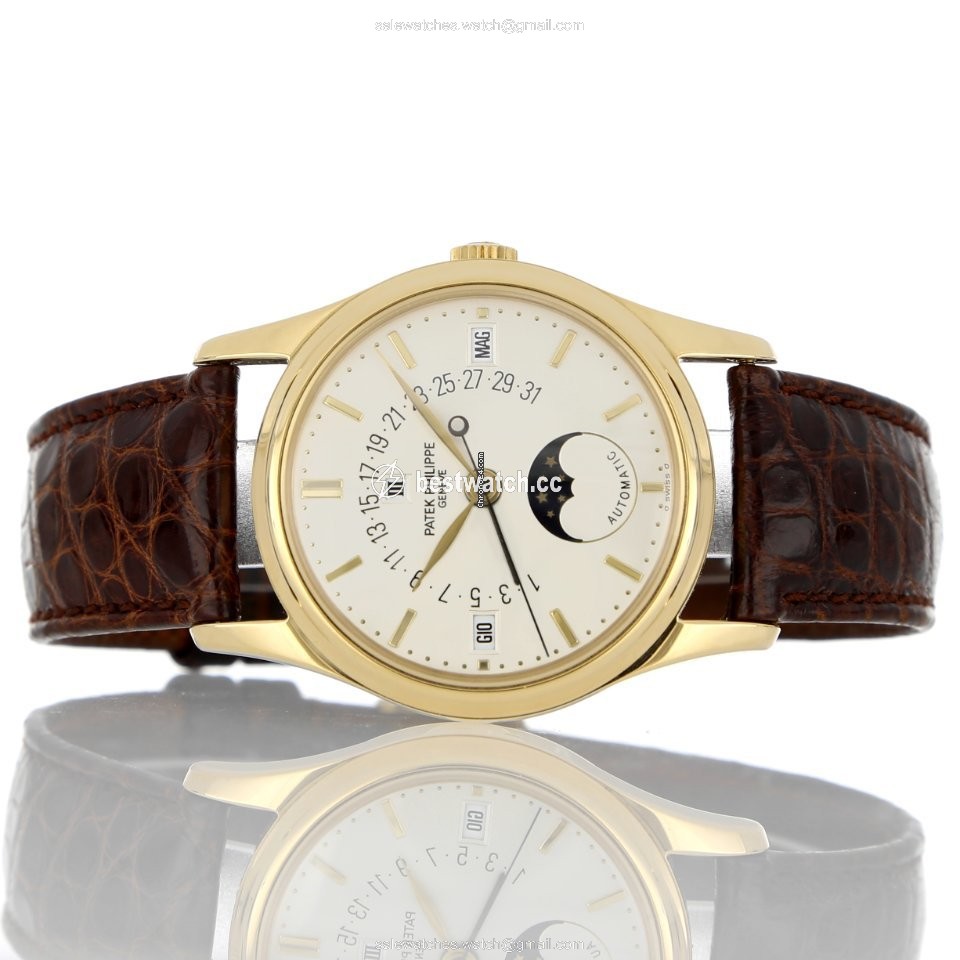 IMG_9086 Patek Philippe Perpetual Calendar Mens watch Unisex Automatic Yellow gold 5050 3